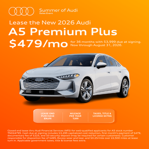 Lease the New 2026 Audi A5 Premium Plus $479/mo
